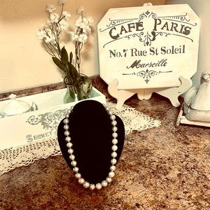 South sea silver pearl necklace